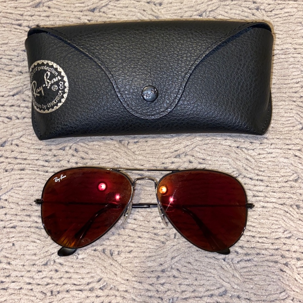 Mirrored Ray Ban Sunglasses